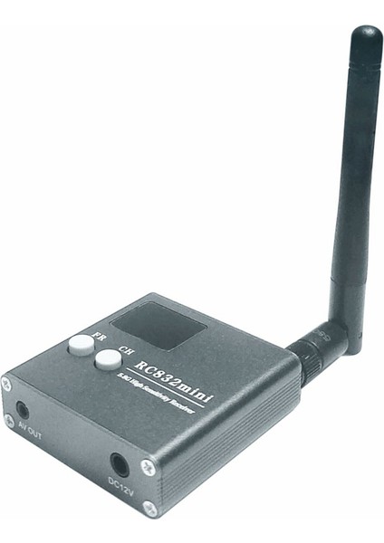 RC832MINI 5.8g 56CH Yüksek Hassasiyetli Alıcı Kablosuz Alıcı A/v ve Güç Kablosu ile Fpv Multicopter Uçak Için (Yurt Dışından) modelleri