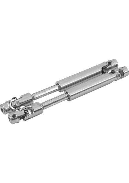 Adet SCX10 Çelik Evrensel Tahrik Mili Cvd 110-155MM 1/10 Ölçekli Modeller Için Rc Araba Eksenel Paletli Tf2 Trx4 (Yurt Dışından)