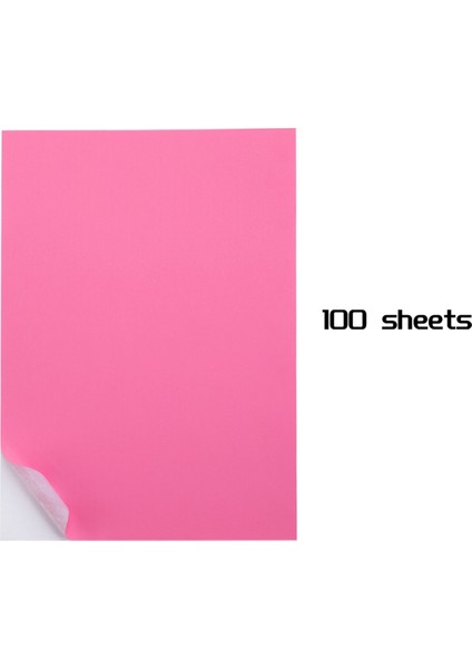 A4 Etiket Kağıdı - A4 Etiket Etiketleri 8.27X11.69 Inç Lazer/mürekkep Püskürtmeli Yazıcılar Için Ofis Okul Pembe (Yurt Dışından) indirimleri