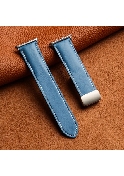 Honor Watch 5 Deri Kayış Katlanır Manyetik Toka Sivri Kuyruk Watch Band (Yurt Dışından)