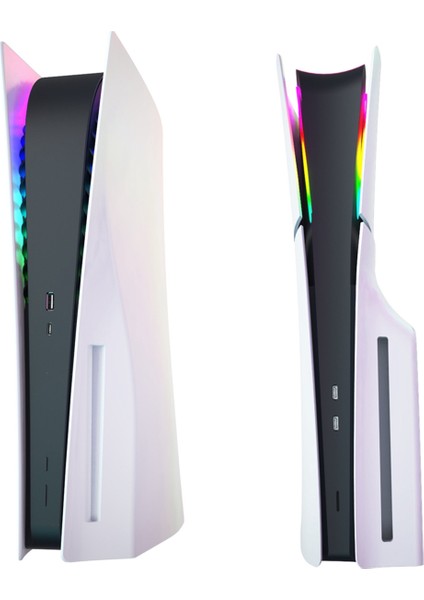 Ps5 Slim Host Için Rgb LED Işık Şeridi Dazzle Color Dekor Işık Çemberi Evrensel Ortam Işığı Rgb Phantom Koşu Işığı (Yurt Dışından) modelleri