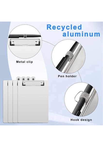 4'lü Pano, Kalemlikli A5 Boyutlu Pano, Ofisler, Restoranlar, Okullar ve Laboratuvarlar Için Uygun (Yurt Dışından) fırsatları