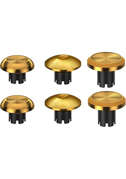 Ps5 Swıtch Pro/xbox/ps4/ps5/edge Kontrolcüsü Için Thumbstick'ler, Analog Çubuk Joystick Thumbstick Altın (Yurt Dışından) indirimleri