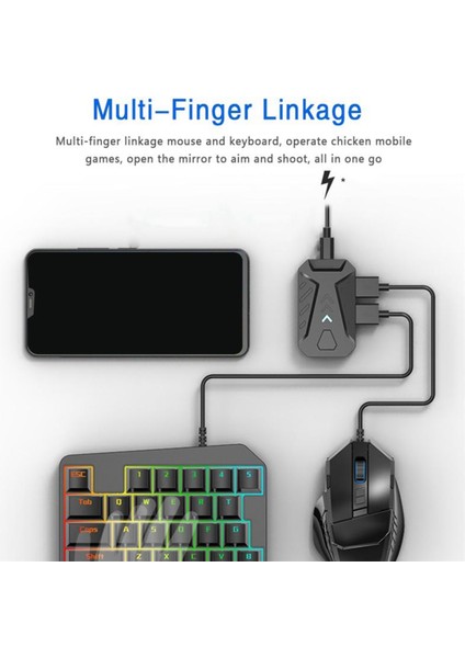 Android Telefon Için Klavye ve Fare Dönüştürücü Taşınabilir Mobil Oyun Klavye Fare Dönüştürücü Adaptör (Ios Sistemini Desteklemiyor) (Yurt Dışından) fırsatları