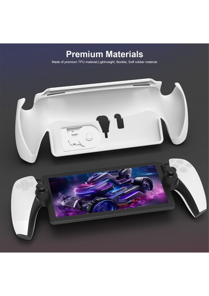 Ps5 Portal Elde Taşınabilir Tpu Kılıf Katlanabilir Standlı Ps5 Oyun Elde Taşınabilir Darbeye Dayanıklı Çok Fonksiyonlu Koruyucu Kılıf, Beyaz (Yurt Dışından) fiyatları