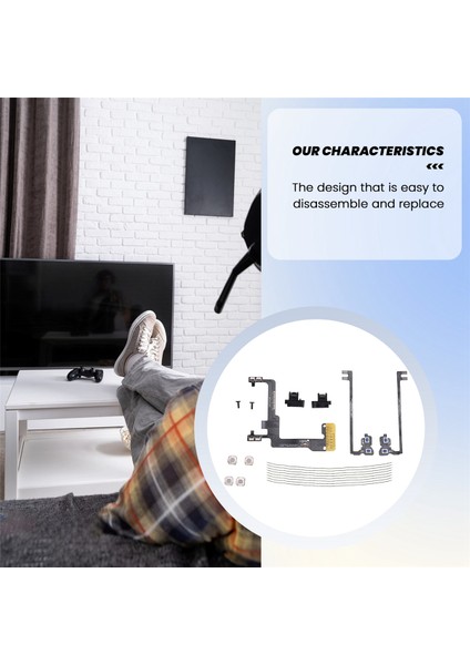 Ps5 BDM-030 Denetleyici Yeniden Eşleyici Kiti Modifikasyon Kiti Için Onarım Aksesuarları (Yurt Dışından) indirimleri