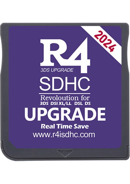 2024 R4 Kart R4 Sdhc Adaptör Flash Kart 3ds Dsl Xl/ll Güvenli Dijital Hafıza Kartı Oyun Kartı Yakma Kartı A (Yurt Dışından) fiyatları