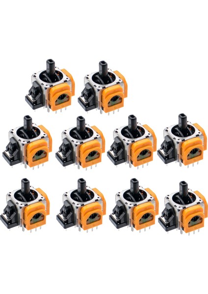 Switch Pro Hall Elektromanyetik Joystick Potansiyometresi Için 10 Adet Yüksek Hassasiyetli Ayarlanabilir Elektromanyetik Ic Joystick (Yurt Dışından)