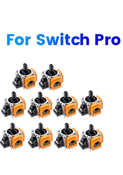 Switch Pro Hall Elektromanyetik Joystick Potansiyometresi Için 10 Adet Yüksek Hassasiyetli Ayarlanabilir Elektromanyetik Ic Joystick (Yurt Dışından)