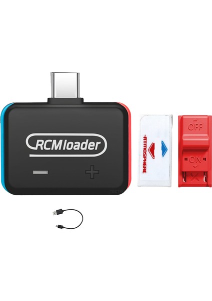 V5 Rcm Yükleyici + 2 Adet Rcm Jig Klips Nintend Switch Ns Konsolu Için USB Kablolu Dahili Enjeksiyon Programı (Yurt Dışından)