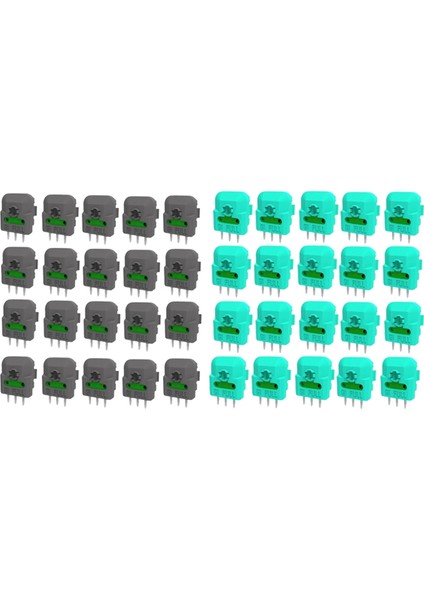40 Adet Hall Joystick Potansiyometre Sensör Modülü Kiti Xbox Oyun Konsolu Joystick Evrensel Eksen Direnç Mikro Anahtarı (Yurt Dışından)