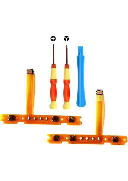 Sl Sr Düğme Anahtarı Flex Kablo Yedek Parçaları Nintendo Anahtarı Joycon Ns L/r Oyun Denetleyicisi ile Tornavida Aracı (Yurt Dışından) fiyatları