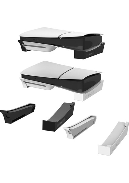 Ipega Ps5 Slim Optik Sürücü Sürümü Dijital Sürüm Host Kolay Yatay Depolama Standı Oyun Konsolu Düz Stand, Siyah (Yurt Dışından)