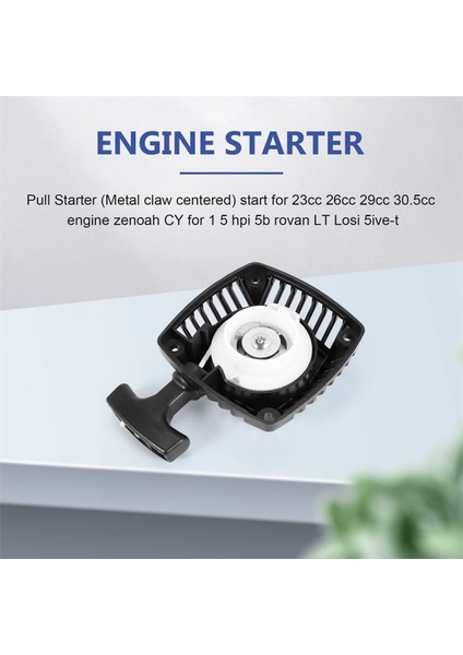 Çekme Marş Motoru (Metal Pençe Merkezli) 23CC 26CC 29CC 30.5cc Motor Için Başlatma 1 5 Hpi Baja Için Zenoah Cy 5b Rovan Lt Losi 5ıve-T Marş 1/5 Hpı Baja Için (Yurt Dışından) fırsatları