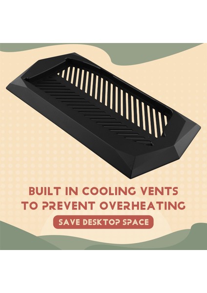 Playstation 5 Slim Optik Sürücü Sürümü Konsolu Için Dikey Stand Dahili Soğutma Menfezleri ve Kaymaz Ayaklar Siyah (Yurt Dışından) indirimleri