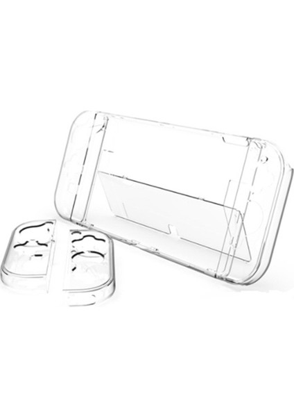 Nintendo Switch OLED Modeli Için Takılabilir Kılıf, Joy-Con Switch OLED Için Başparmak Kapaklı Şeffaf Pc Koruyucu Kılıf Kapağı (Yurt Dışından) indirimleri