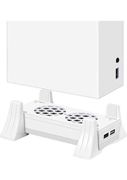 Xbox Series S Konsolu Için Çift Soğutma Fanlı Dikey Stand 3 Vites Ayar Tutucu Renkli Işıklı (Yurt Dışından) fiyatları