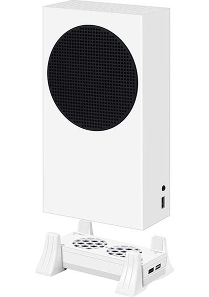 Xbox Series S Konsolu Için Çift Soğutma Fanlı Dikey Stand 3 Vites Ayar Tutucu Renkli Işıklı (Yurt Dışından) fırsatları