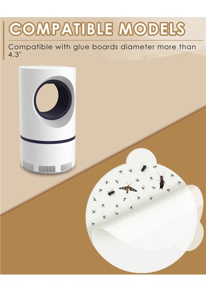 Katchy Için 60 Paket 4.3 Inç Yedek Tutkal Panoları, Katchy Fenun Için Iç Mekan Tutkal Panoları Dolum Yapışkan Kartlar (Yurt Dışından) fiyatları