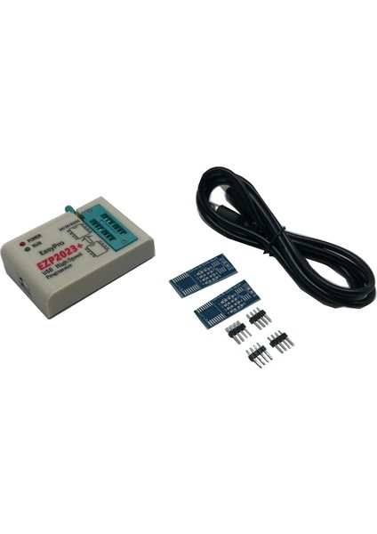 EZP2023 USB Spı Programcı Tam Set + 12 Adaptör Desteği 24 25 93 95 Windows Için Eeprom Flash Bios EZP2019'DAN Daha Iyi (Yurt Dışından) modelleri
