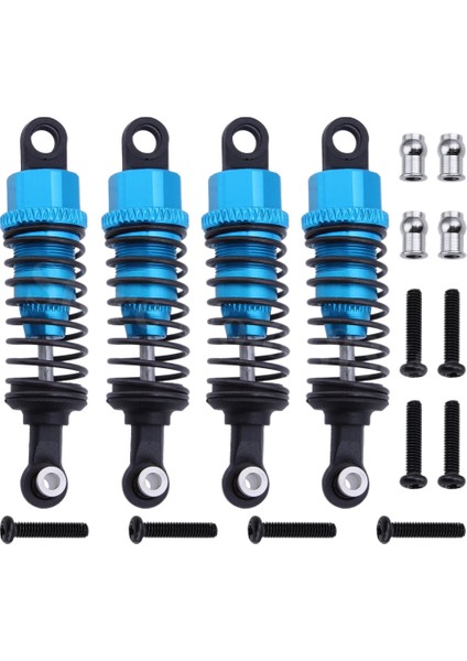 Adet Alüminyum Amortisör Montajlı Yedek A949-55 1/18 Wltoys A959 Rc Araba A969 A979 K929 Yükseltme Parçaları Mavi (Yurt Dışından)