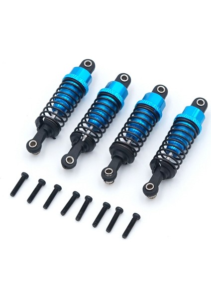 Adet Alüminyum Amortisör Montajlı Yedek A949-55 1/18 Wltoys A959 Rc Araba A969 A979 K929 Yükseltme Parçaları Mavi (Yurt Dışından)