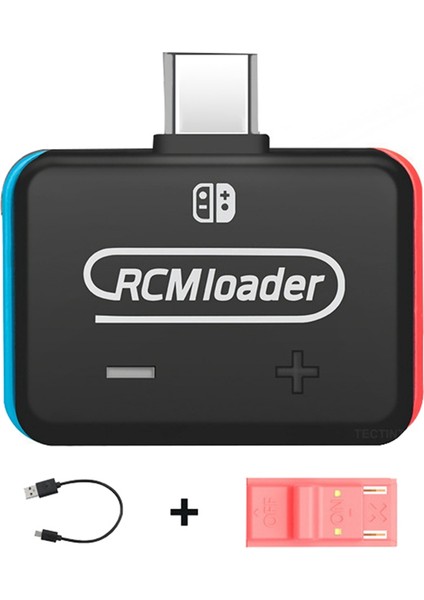 Nintendo Switch Ns Konsolu Için V5 Rcm Yükleyici Otomatik Klips Jig Aleti USB Kablosu Dahili Enjeksiyon Programı (Yurt Dışından)