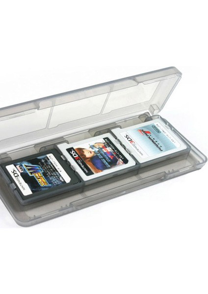 Nintendo 3ds Xl Ll Nds Dsi Için 6'sı 1 Arada Oyun Kartı Saklama Kutusu Kartuş Kutusunu Temizleyin (Yurt Dışından)