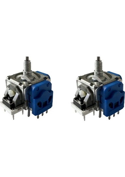 2 Adet Hall Sensör Etkili Joystick Xbox One Elite Serisi 2 Elite 2 Kontrolcüleri Sol/sağ 3D Analog Başparmak Çubuğu (Yurt Dışından)