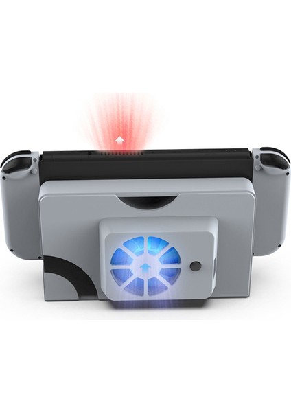 Nintendo Switch OLED Harici Soğutucu Soğutma Fanı Ana Bilgisayar Standı Soğutma Fanı Switch OLED Yerleştirme Istasyonu Parçaları Siyah (Yurt Dışından) fiyatları