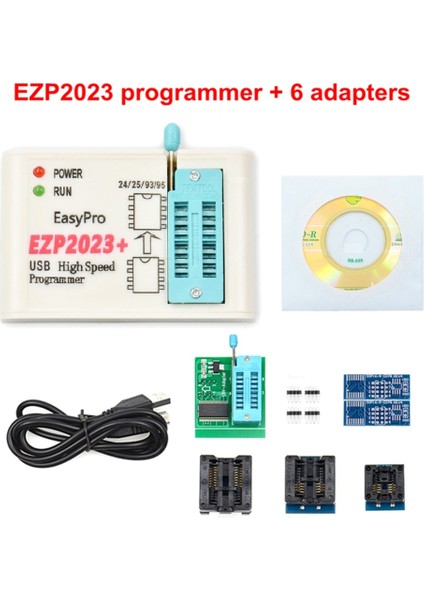 EZP2023 Yüksek Hızlı USB Spı Flash Programcı EZP2023 Derleyici Desteği 24/25/93/95 Eeprom 25 Flash Bios Çipi (Yurt Dışından) indirimleri