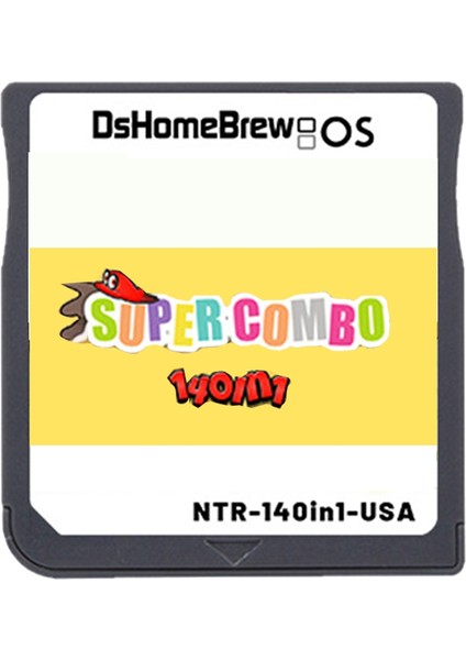 Pokemon 140IN1 Super Combo V1.0 Oyun Kartuşu Için Oyun Kartı Nds Ingilizce Oyun Kartı (Yurt Dışından)