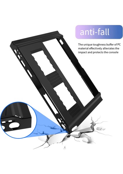 Lenovo Legion Go Oyun Konsolu Kabuk Kılıfı Için Koruyucu Kılıf Rocker Kapaklı Oyun Konsolu Aksesuarları Mavi (Yurt Dışından)