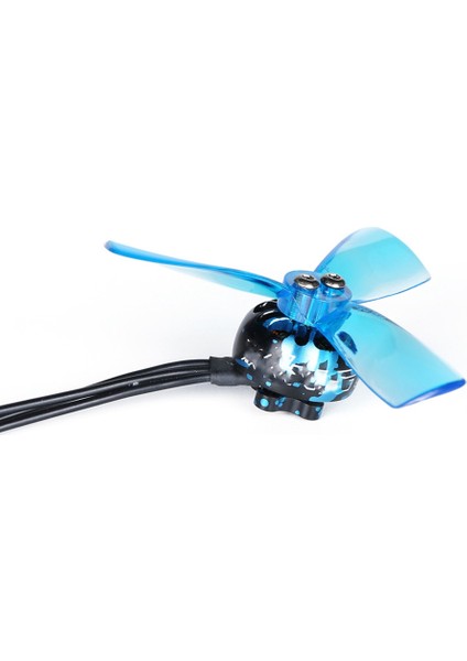 Nazgul Cine 2525 Için 2.5 Inç Üç Bıçaklı/3 Bıçaklı Pervane Pervane Cw Ccw Fpv PROTEK25 Drone Parçası-Mavi (Yurt Dışından)