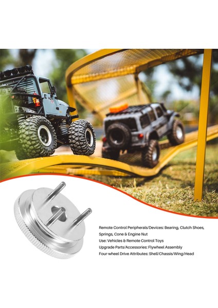 Rc Debriyaj Çanı 14 T Dişli Rulman Debriyaj Pabuçları Yaylar Koni ve Motor Somunu Volan Meclisi 1/8 Rc Model Nitro Araba Hpı Hsp Traxxas (Yurt Dışından) modelleri