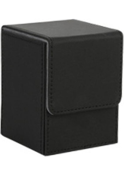 Yugioh Mtg Bağlayıcılar Için Kart Kutusu Destesi Kutusu Kollu Kart Destesi Oyun Kutusu: 100+, Siyah (Yurt Dışından)