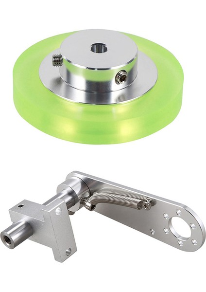 200MM Alüminyum Poliüretan Endüstriyel Kodlayıcı Tekerlek Ölçüm Tekerleği 20MM Alüminyum Kodlayıcı Montaj Braketi ile (Yurt Dışından)