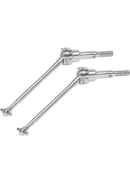 2 Adet Metal Ön Tahrik Mili Cvd 0090 Wltoys 12428 12423 1/12 Rc Araba Paletli Kısa Kulvar Kamyon Yükseltme Parçaları (Yurt Dışından)