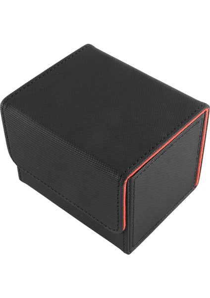 Ticaret Kartı Destesi Kutusu Kart Düzenleyici Depolama Koleksiyonluk Oyun Kartı Kutuları Koruyucular 100+ Kart Için Kap Turuncu (Yurt Dışından) modelleri