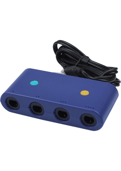 Gamecube Denetleyici Adaptörü Için Nintendo Anahtarı Wii U Pc 4 Bağlantı Noktası Turbo ve Ev Düğmesi Modu ile Sürücü Yok (Yurt Dışından)