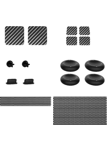 Buhar Güverte Toz Tapaları Koruma Seti Toz Geçirmez Toz Tapası + Düğme Trackpad Etiket + Silikon Rocker Kapağı Seti (Yurt Dışından)