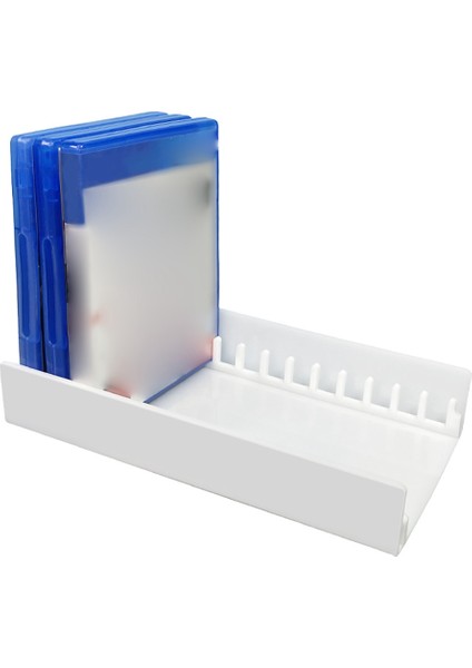 Ps5/ps4 Oyun Diski Depolama Rafı Ekran Rafı Akrilik Oyun Diski Tutucu Beyaz Için Uygundur (Yurt Dışından)