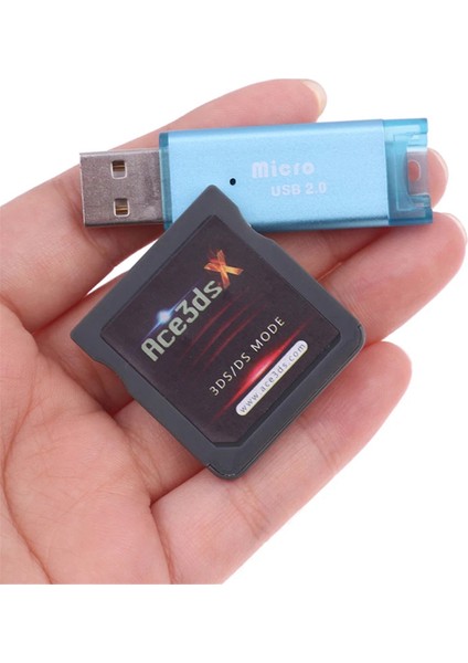 ACE3DS x Nds Oyun Kartı Dual Mode Game Ds Kartı Nds Oyunları ve 3ds Nds Oyun Kartuşunda Ntrboot Için (Yurt Dışından) fırsatları