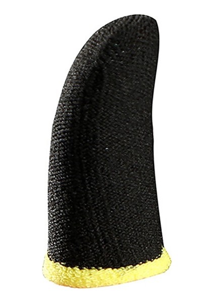 Pubg Mobil Oyunlar Için 18-Pin Karbon Fiber Parmak Kollu Basın Ekranı Parmak Kollu, Siyah ve Sarı (24 Adet) (Yurt Dışından) indirimleri