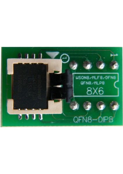 Qfn8/wson8/mlf8/mlp8/dfn8 To Dıp8 CH341A TL866II Plus RT809H/F T48 T56 EZP2023 Programlayıcı, 6X8MM Ic Çip Soketi (Yurt Dışından) fiyatları