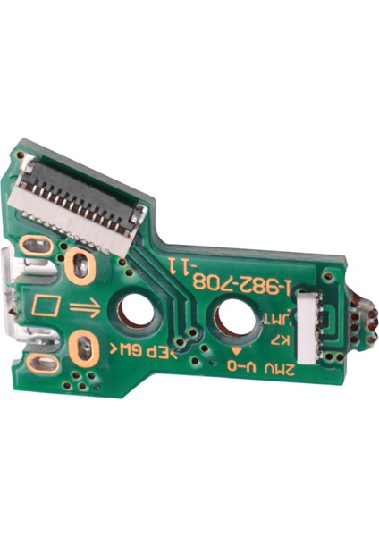 12 Pin Flex Kablo ile JDS-055 Ps4 Denetleyicisi Için USB Şarj Portu Kartı (Yurt Dışından)