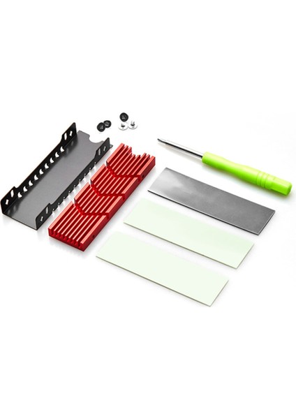 M.2pro 2280 Nvme Soğutucu M.2pro SSD Soğutucu Termal Ped Alüminyum Isı Dağıtımı Bant Termal Ped M2 2280 SSD A (Yurt Dışından)