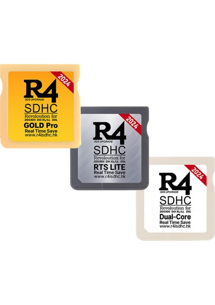 2024 R4 Kart R4 Sdhc Adaptör Flash Kart Hk USB Adaptörlü 2ds 3ds Dsı Xl/ll Dsl Oyun Kartı Yakma Kartı C (Yurt Dışından)