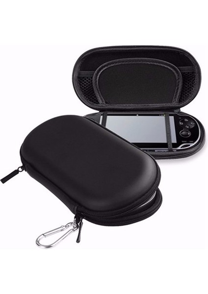 Sony Psp 1000/2000/3000 Için Eva Sert Kabuk Kılıf Seyahat Koruyucu Kılıf Oyun Konsolu Saklama Çantası, Siyah (Yurt Dışından)