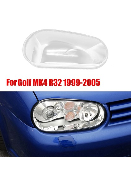 Sağ Far Abajur Şeffaf Kabuk Vw Golf Mk4 R32 1999-2005 Kafa Işık Lambası Konut Lens Koruma Onarım (Yurt Dışından) fiyatları
